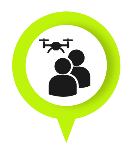 dronifly 4 Ikona ludzi